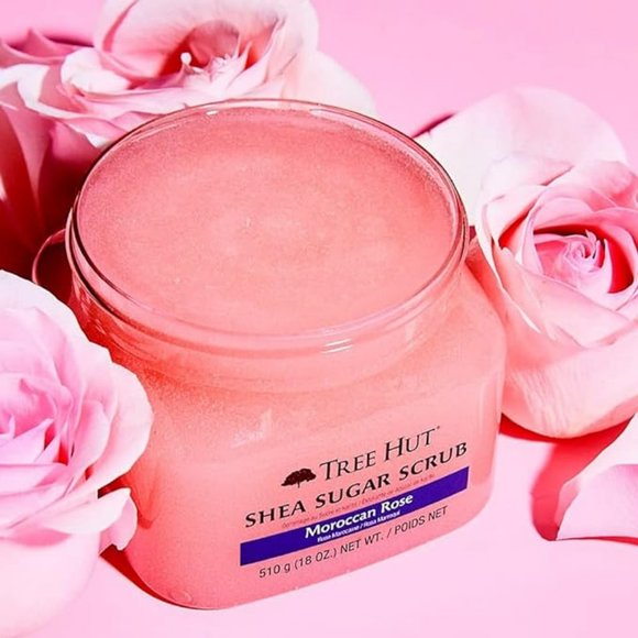 NEW - Moroccan Rose Tree Hut Shea Sugar Scrub - by Tree Hut - Picture 1 of 1